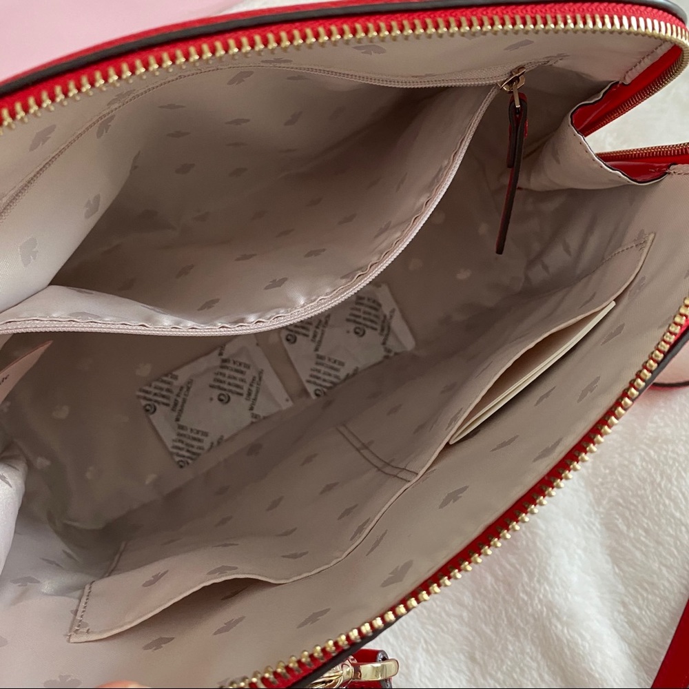 KATE SPADE RED SATCHEL MEDIUM DOME - Picture 14 of 14